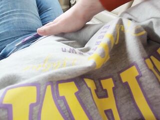 Letting Stranger Touch My Large Boobies in the Car 4k