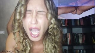 REAL LOVERS AMATEUR. NO MERCY for her TIGHT VAGINA! HARD