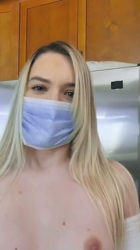 Phat Assed White Girl Kenna James Gives Stepdaddy A Taste   Clip 1
