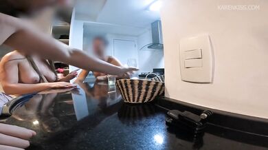 He put it in my ass and made my husband watch quietly