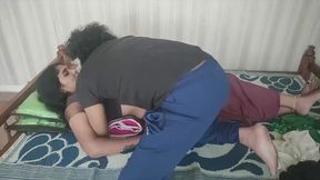 BDSM Bound Desi Beauty with Chocolate Navel Play and Saree Removal Part-1