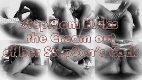 StepMom Fucks the Cream out of her StepSon’s Cock