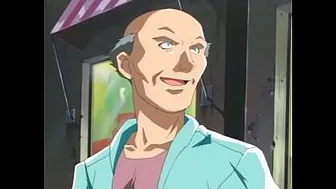 Hentai waitress gets fucked hard by perverts