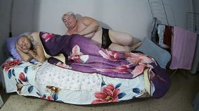 the morning for the son-in-law began with a blowjob and sex with his mother-in-law