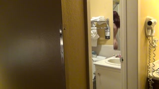 Jamie Foster Wetting in Shower