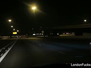 Behind the scenes and a shower with London Keyes