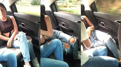 I have sex with my horny girlfriend in my friend's car.