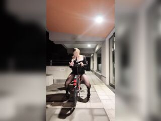 Sissy Compilation Outside drinking and snatch screw in Public