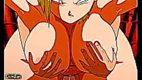 Android 18 Sparks Hot Passion in Fiery Dragon Ball Tryst