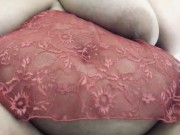 A little solo fun with a pink dildo.