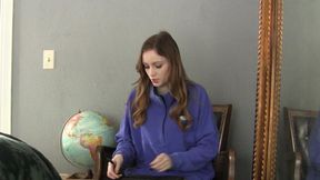 Our Little Secret with MistressVictoria (TOPLESS) (TEACHER STUDENT) (STRIP TEASE)