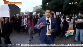 Periodista agredido por femibolches en M&eacute_xico