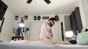 husband massages his latina wife and then fucks her