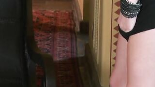 Dirty dark hair Kiera Winters sex toys her pink vagina