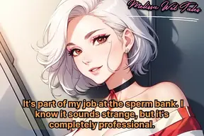My wife works at a sperm bank and provides extra services