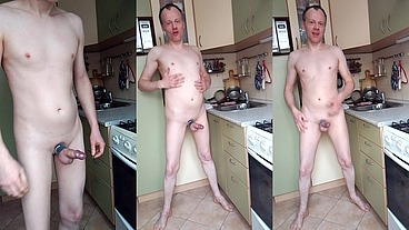 LanaTuls aka Sergay Fag - Beating and Spanking a Tight CBT Hard Cock. Хочешь меня выебать - пиши в тг MoscowFaggot