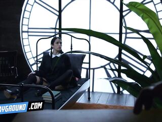 COSPLAYGROUND - Wednesday Sneaks Away From The Addams Family To Makes Herself Cum (Alex Coal)