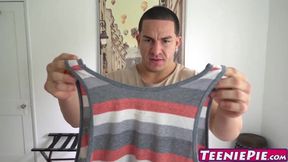 Dirty slut Jade Jantzen fucks her men and takes jizz in her cunt