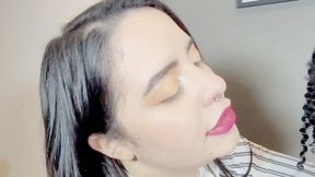 SADIST DOUBLE PLAYING WITH THEIR FACE KNEADING AND STRETCHING IT - BY ANITA THOMPSON AND THAY FLORES - CLIP 5 IN FULL HD