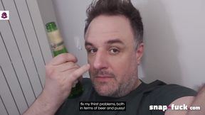 1. WHO IS SHE? 2. Why is this fat man is able to bang her? (French Porn)! SNAP-FUCK.com