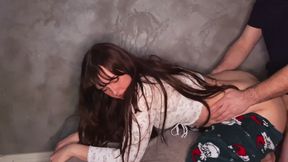 Big Ass Gorgeous Brunette Submits to Hard Sex - Candy Milady