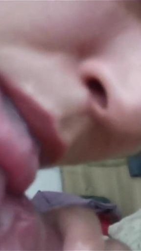 Slow Motion Cum in Mouth
