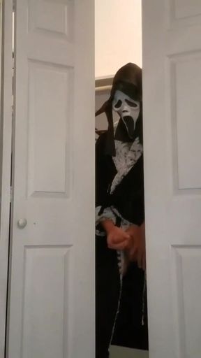 Captivating moment from &quot;Step Step Son Spies On Aunt For Halloween Prank&quot;
