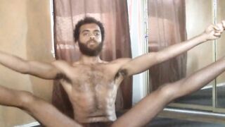 Bushy Nude Yoga inside Studio