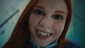 Josephine Jackson And Sofia Rivers In Horny Lesbian Vampires - Redhead Nurse Mesmerizes Brunette With Big Tits