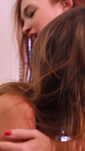 Powerful moment from &quot;Lesbian cosplayers take a break from dres to make out and eat ass while doing sixty nine&quot;