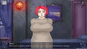 Fiery Redhead Tempts Hero With Lush Curves in Sultry RPG Encounter