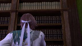Halloween Special Asuka in the Library