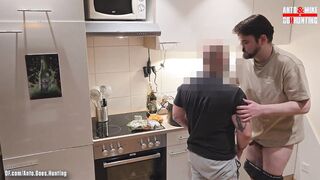 Heterosexual Nosey Boy Steven Very first Time Getting Nailed No condom After Mutual Blowage in the Kitchen