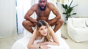 black cock craving blonde milf seduces new neighbor