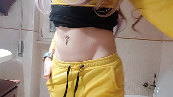 k. BILL cosplay! a long pee to show you
