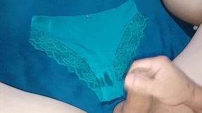 Blue panties my mother in law