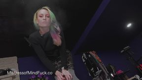 Vape Giantess - Femdom Goddess Giantess Smoking Vaping Stockings
