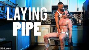 Laying Pipe: Plumber Dillon Diaz Lays Into Handsy Client Alex Hawk Raw - KinkMen