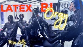 Latex Bi Orgy! Feat Miss Lilly
