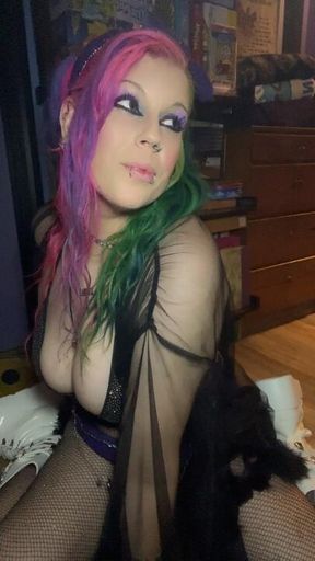 Mature Cock Gets Goth Treatment 😈👴🏼