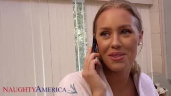 Sugar Daddy Delights Nicole Aniston with Big Cock and Big Boobs