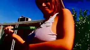 Big boobs make him unload on her