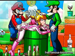 Princess Peach hot teen sex