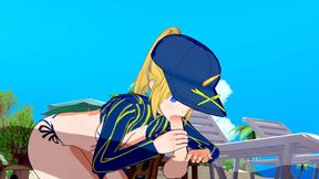 Mysterious heroine gives a wild cowgirl ride in uncensored FGO scene