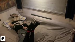 SelfBondage Hogtie LunaRope Free