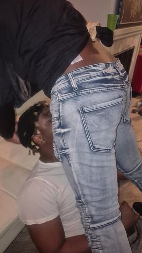 Face Sit Spit Swallow Face Fuck Madness Alpha Owns This Slut's Mouth!