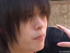 Teen Japanese Couple Enjoy Lunch Before Steamy Fuck Fest Begins