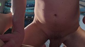Fucked my girfriend in hotel and playing with her ass