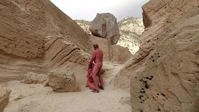 sex, cum and pissing in an ibiza quarry