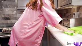 `Like what you see?` Kendra Heart Teases Stepson in Lingerie Until Hes Balls Deep Making Her Squirt